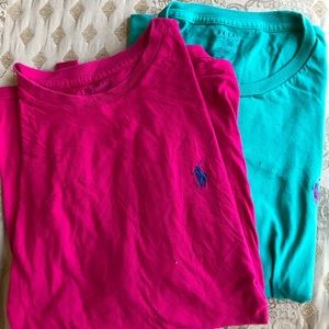 Polo Ralph Lauren Men’s Shirt Bundle Teal/Pink S